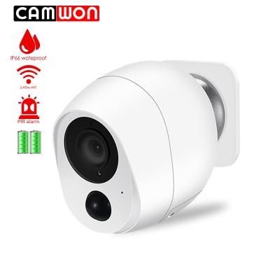 China CAMWON NIGHT VISION 1080P PIR Battery WiFi IP Camera Wireless Two Way Audio Alarm Spy Waterproof Outdoor Web Camera for sale