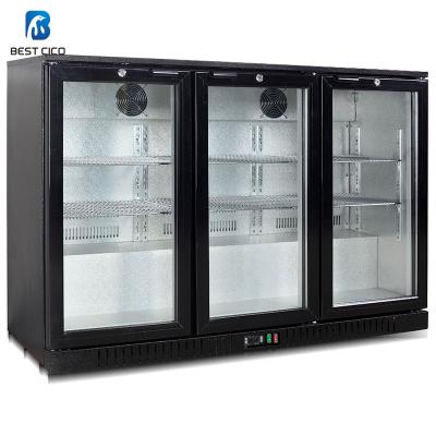 China COMPRESSOR sliding door beer fridge, soft drink display fridge, cold display cabinet SC-318YF for sale