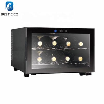 China Commercial Insurance 23 Liter 8 Bottles Thermoelectric Wine Cabinet 23L (8bottles) for sale