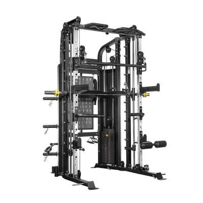 China Best Price Universal 3 in 1 Professional Multifunctional Weight Lifting Smith Machine with 80kg*2 Weight Stack for sale