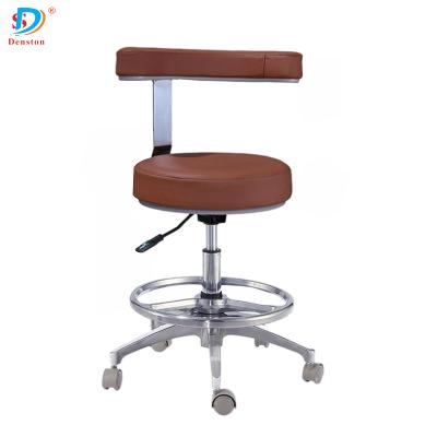 China Metal Doctor Nurse Chair Adjustable Height Doctor Auxiliary Stool For Eye Clinic Beauty Salon for sale