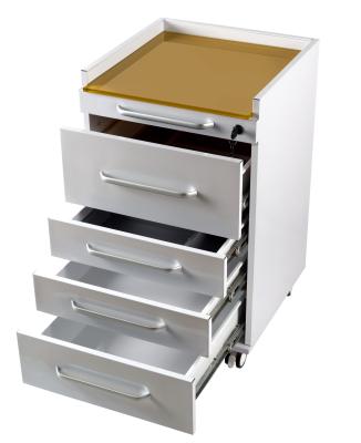 China Durable Stainless Steel Medical Storage Furniture Dental Mobile Cabinet For Dental Clinic for sale