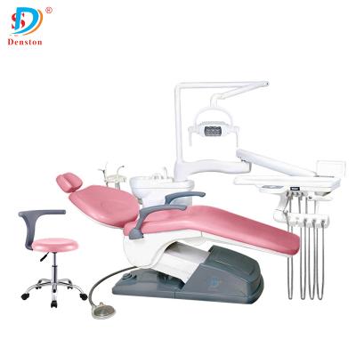 China Hot Selling Electric Dental Metal Treatment Machine Dental Chairs With Working Light for sale