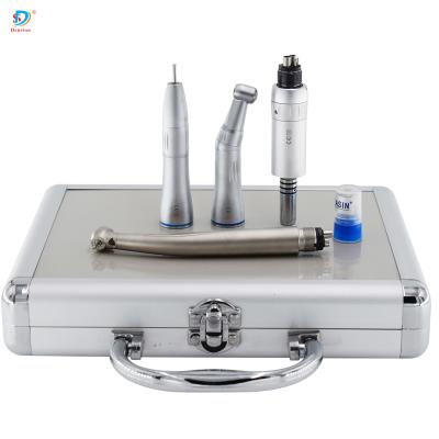 China Metal high speed and low speed dental handpiece kit with ceramic bearing dental equipment for sale