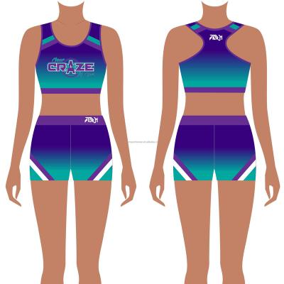 China Teamwear Custom Cheerleading Uniforms Encourage Practice Wear Allstars Girls for sale