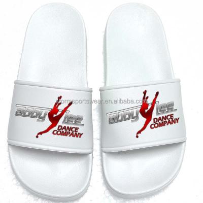 China Custom Printed Logo Printing Cheerleading Slippers for sale