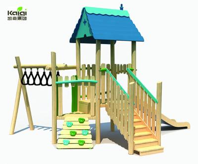 China As You Ask 2020 Hot Smallest Wooden Park Structure Playground Equipment For Kids for sale