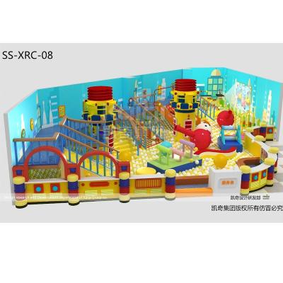 China New Design Amusement Park Attractive Children Games Indoor Playground Equipment 30-50kids for sale