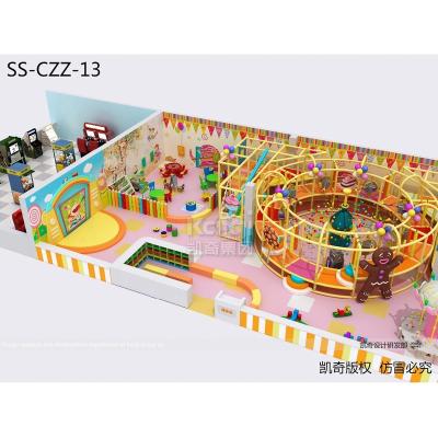 China High Quality CE Approved Soft Playground Kids Indoor Playground Equipment 50-80 Kids for sale