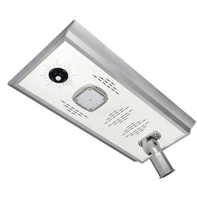 China ROAD Outdoor Ip65 All In One Solar Street Light 20W 40W 90W 60W 120W Integrated Led Solar Street Light for sale