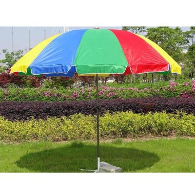 China Large White Garden Patio Umbrella Sunshade Waterproof Outdoor Beach Patio Garden Umbrella for sale