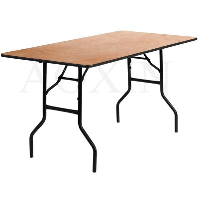 China 10 Seater Trestle Folding Dining Table for sale