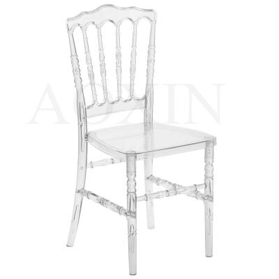 China Napoleon Modern Resin Transparent Chairs for sale