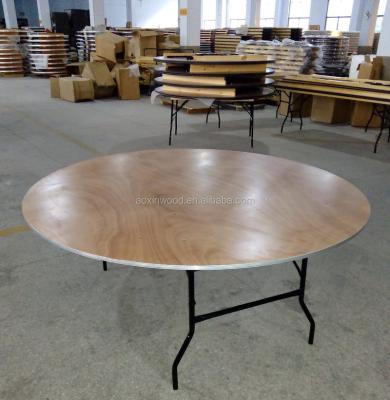 China High Quality Used PANEL China Round Tables Event Plywood Table for sale