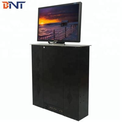 China All-in-one Computer Motorized LCD Monitor Lift Desk Sound Up LCD Monitor Lift for 21~23 Inch Computer Screen for sale