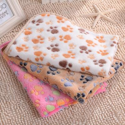 China 3 Size Pet Mat Cover Towel Handcrafted Cat Breathable Cute Warm Fleece Soft Dog Blanket For Small Medium Large Dogs Puppy Pet Supplies for sale