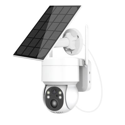 China NEW T34 7200mAH NIGHT VISION 2022 128G Big Battery Working Time Upgraded IP65 Capacity Waterproof Outdoor Solar Long Camera for sale