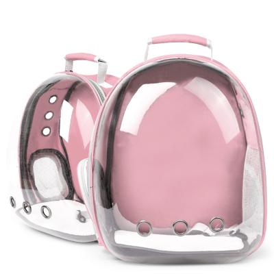 China SINHEO Viable Transparent Space Capsule Pet Carrier Dog Backpack For Cats Puppies for sale