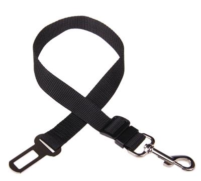 China Stocked Stun Hot Selling Universal Car Seat Belt for Pets Adjustable Length Dog Seat Belt for sale