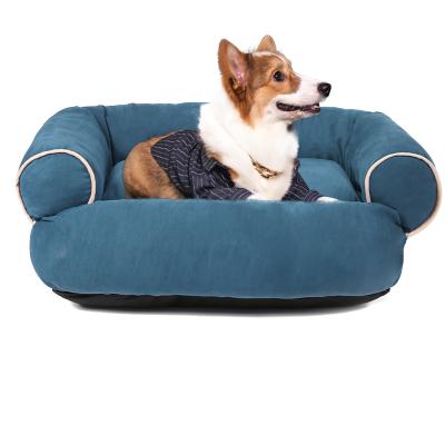 China Sinheo Breathable Memory Foam Dog Bed For Dogs - Washable Pet Sofa Bed With Removable Cover for sale