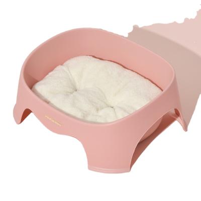 China Quality Viable Guaranteed Appropriate Price Rounded Big Sifting Cat Litter Box Toilet for sale