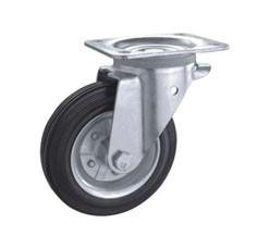 China Rubber Garbage Container Caster for sale