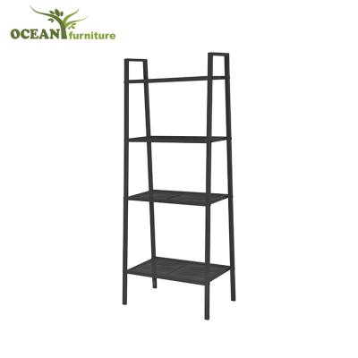 China Easy to assemble and dismantle Hot sale design furniture metal book rack stand for sale