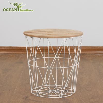 China Coffee Table Modern living room table MDF and steel coffee table for sale