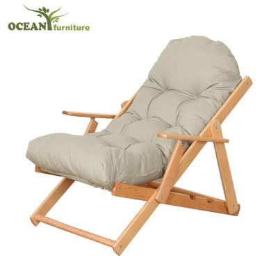 China Cheap And Nice Leisure Chair Durable Wooden Relax Chair for sale