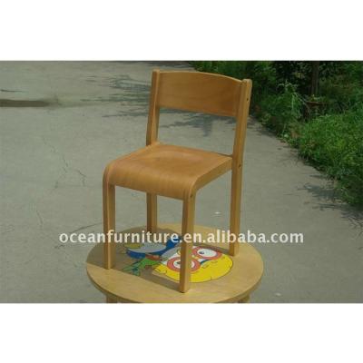 China Cheap and high quality wooden child chair bentwood children chair for sale