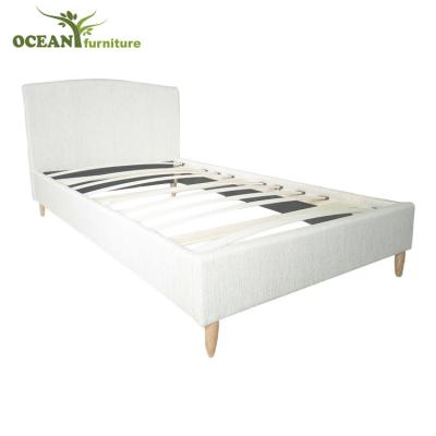 China PANEL modern design white wooden single bed for sale for sale