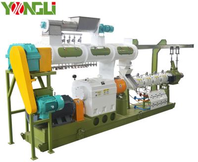 China Wet Plant 500kg/h Animal Feed Extrusion / Fish Meal Machine for sale