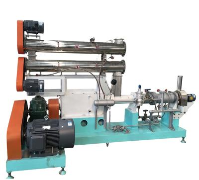 China Factory Floating Pet Food Fish Shrimp Crab Extruder Production Line for sale