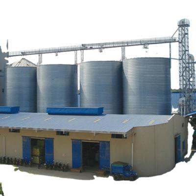 China Factory galvanized 10000 tons corn soybean grain storage silo for sale for sale