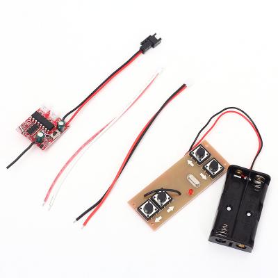 China DIY 4-Channel 2.4G Wireless Transmitter + Receiver Panel Module For Remote Control Cars DIY Kit Other for sale