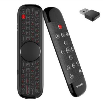 China W2 Shizhou Update W2 Shizhou Wireless Technology LED Touch Control Air Fly New Backlit Mouse 2.4GHz Mini Keyboard Wireless Remote Voice Control Pro for sale