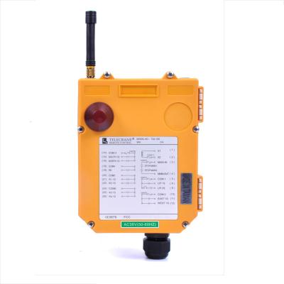 China Telecrane F24-10D 10 Dual Speed ​​1 Waterproof Transmitter And 1 Receiver Industrial Crane Wireless Remote Control for sale