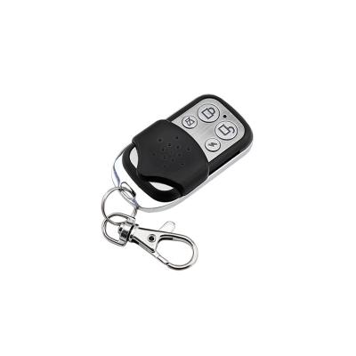 China With Hot Selling Power Switch 4 Key Chain Black Metal Slide Cover 433MHz Wireless Remote Control for sale