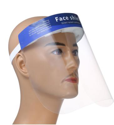 China Disposable dental Medical protective anti-fog Face splash shield for sale