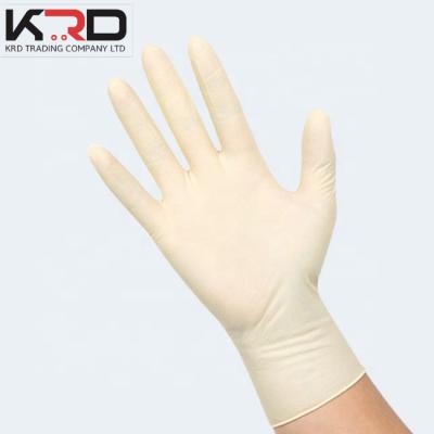 China Medical disposable latex gloves for sale