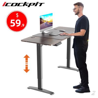 China New Design Study Style Laptop Table Adjustable Modern Home Office Furniture Icockpit Standing Desk (Height) for sale