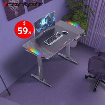 China Manufacturer Factory Price (Size) Adjustable Easy To Assemble Adjustable Standing Computer Smart Desk Gaming Desk Smart Desk for sale