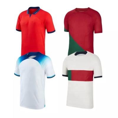 China Shirts & Major 2022 World 32 National Team Fan Version England Crotia Mexico USA Soccer Jersey Argentina Jersey Germany Soccer Jersey for sale