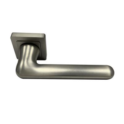 China Modern super high quality zinc alloy door handle lever for interior door lockset for sale