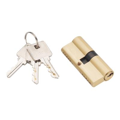 China Double Pin Lines Euro Double Line Pin Lock Cylinder Brass Super Safe Profile for sale