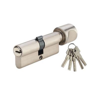 China Hot Sales Wood Door Lock Zinc Alloy Cylinder With Knob For Metal Wood Door Lock for sale