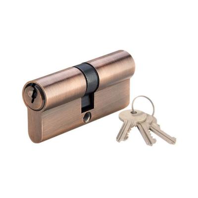 China Wooden S-slot European Joint Keys Profile Brass Door Lock Cylinder for sale