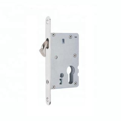 China Slidong door good quality stainless steel mortise lock body with hook for sliding door for sale