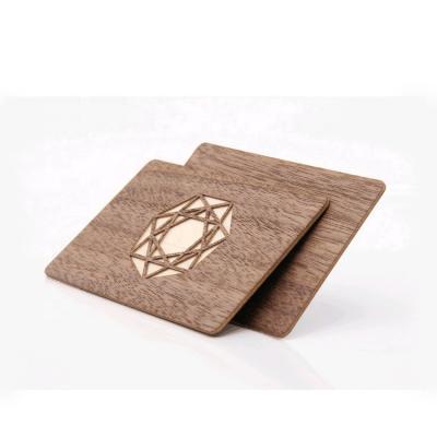 China Customized custom waterproof/waterproof nfc business card nfc card business card wooden wooden bamboo card for sale