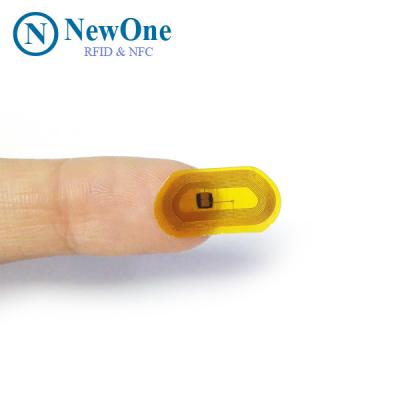 China 8mm FPC mini RFID NFC copper micro adhesive tag for tagging small items for sale